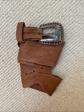 Streets Ahead Genuine Brown Leather Belt